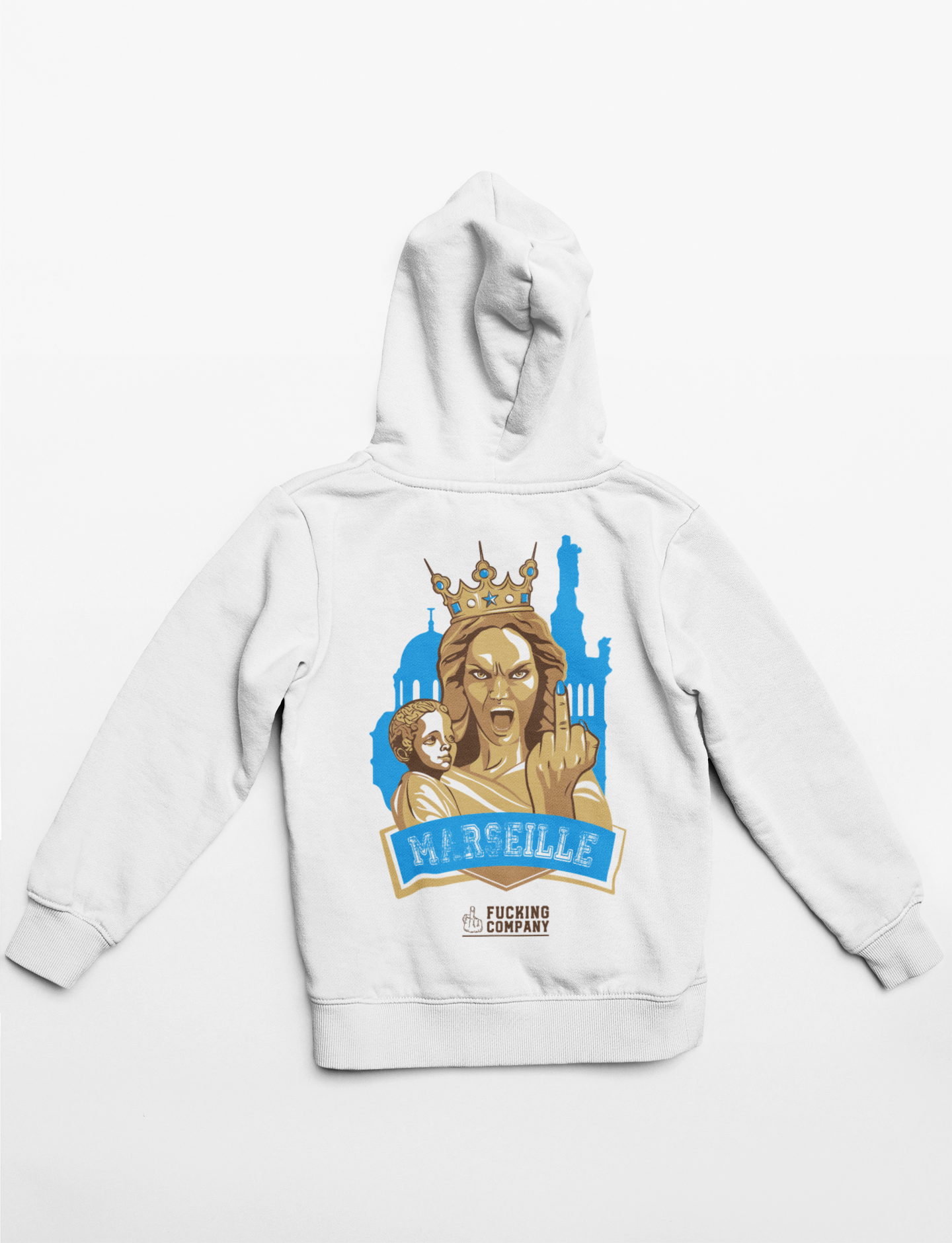SWEAT SHIRT MARSEILLE - BLANC