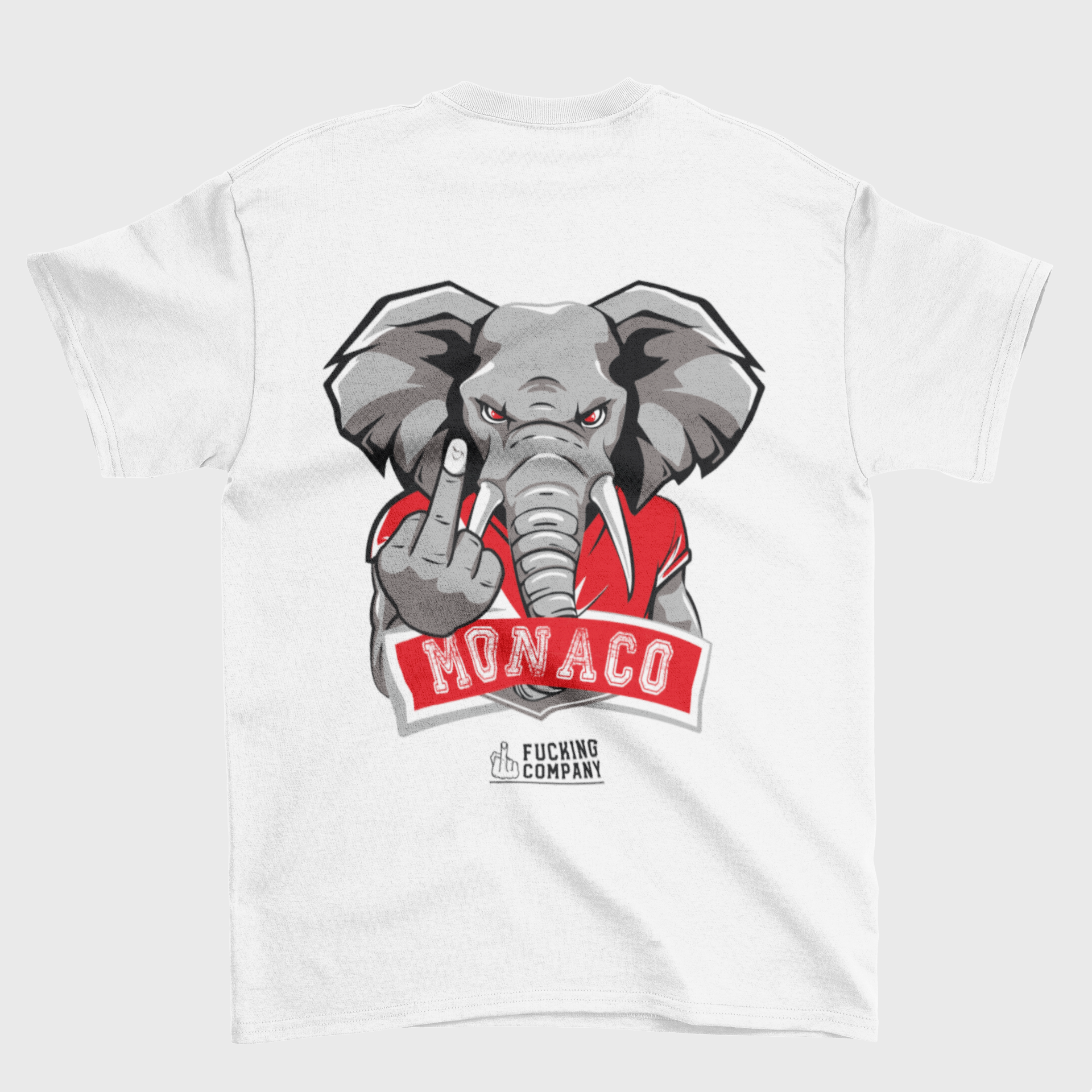 T-SHIRT MONACO - BLANC