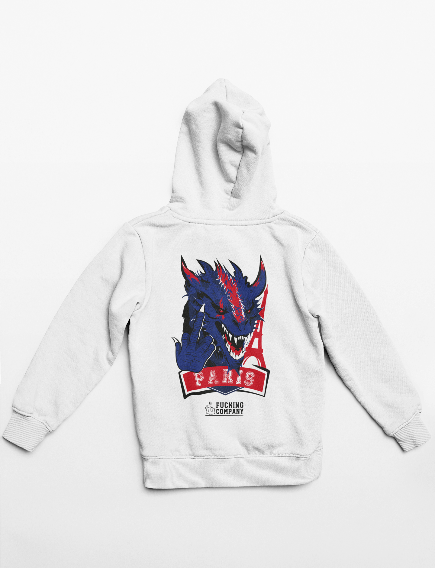 SWEAT SHIRT PARIS - BLANC