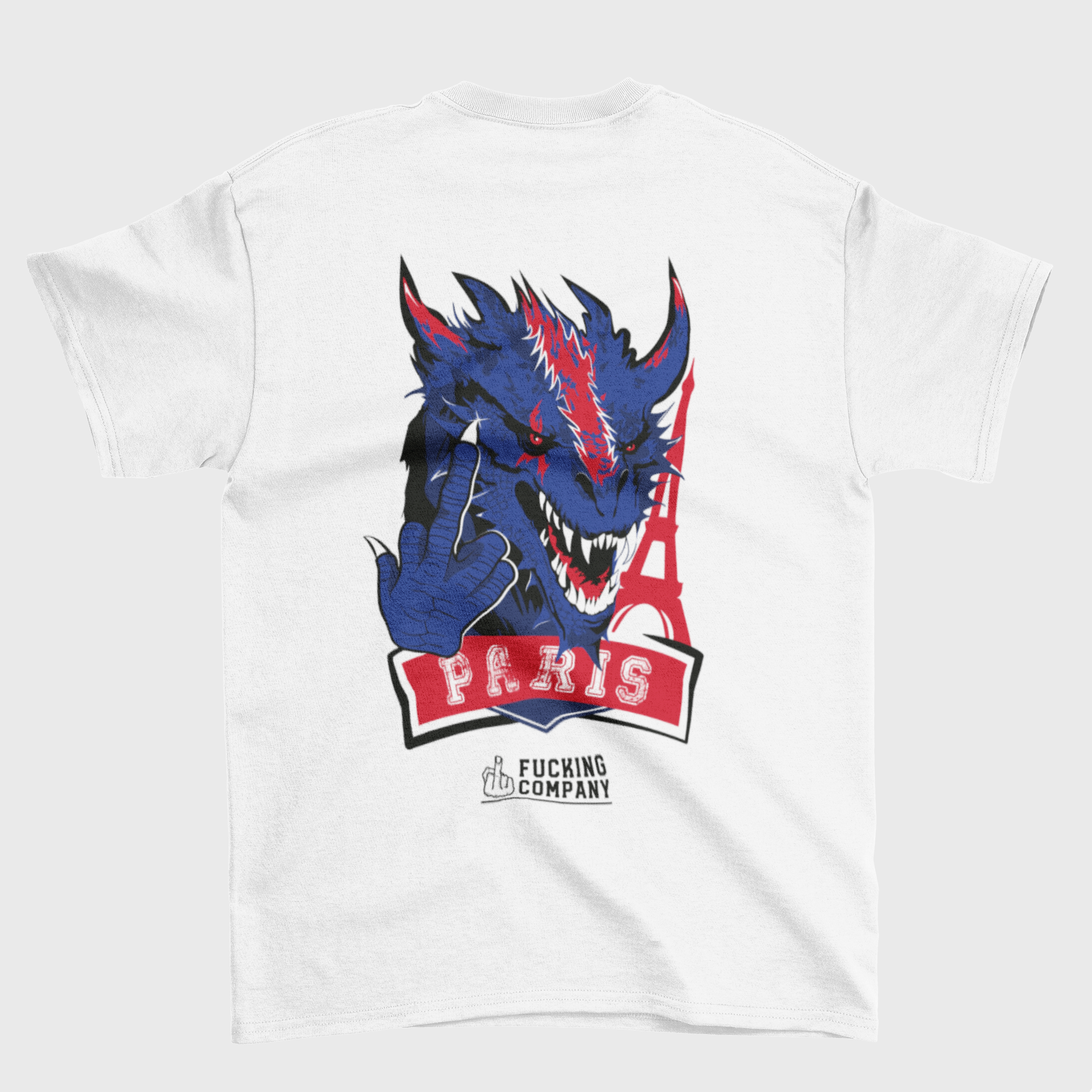 T-SHIRT PARIS - BLANC