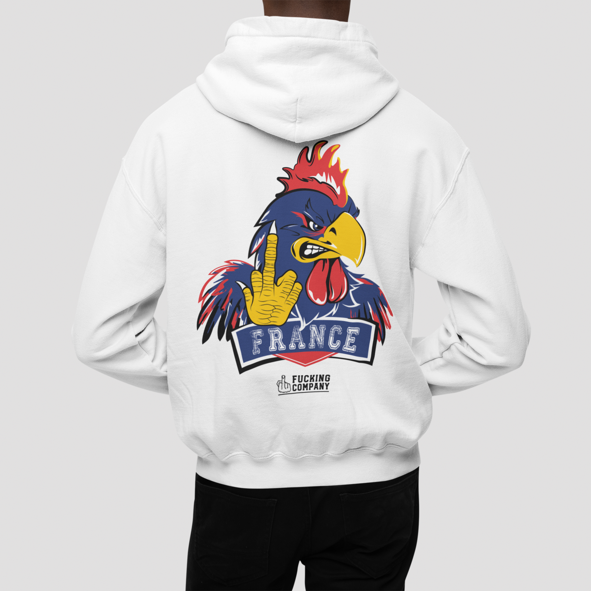 SWEAT SHIRT FRANCE - BLANC