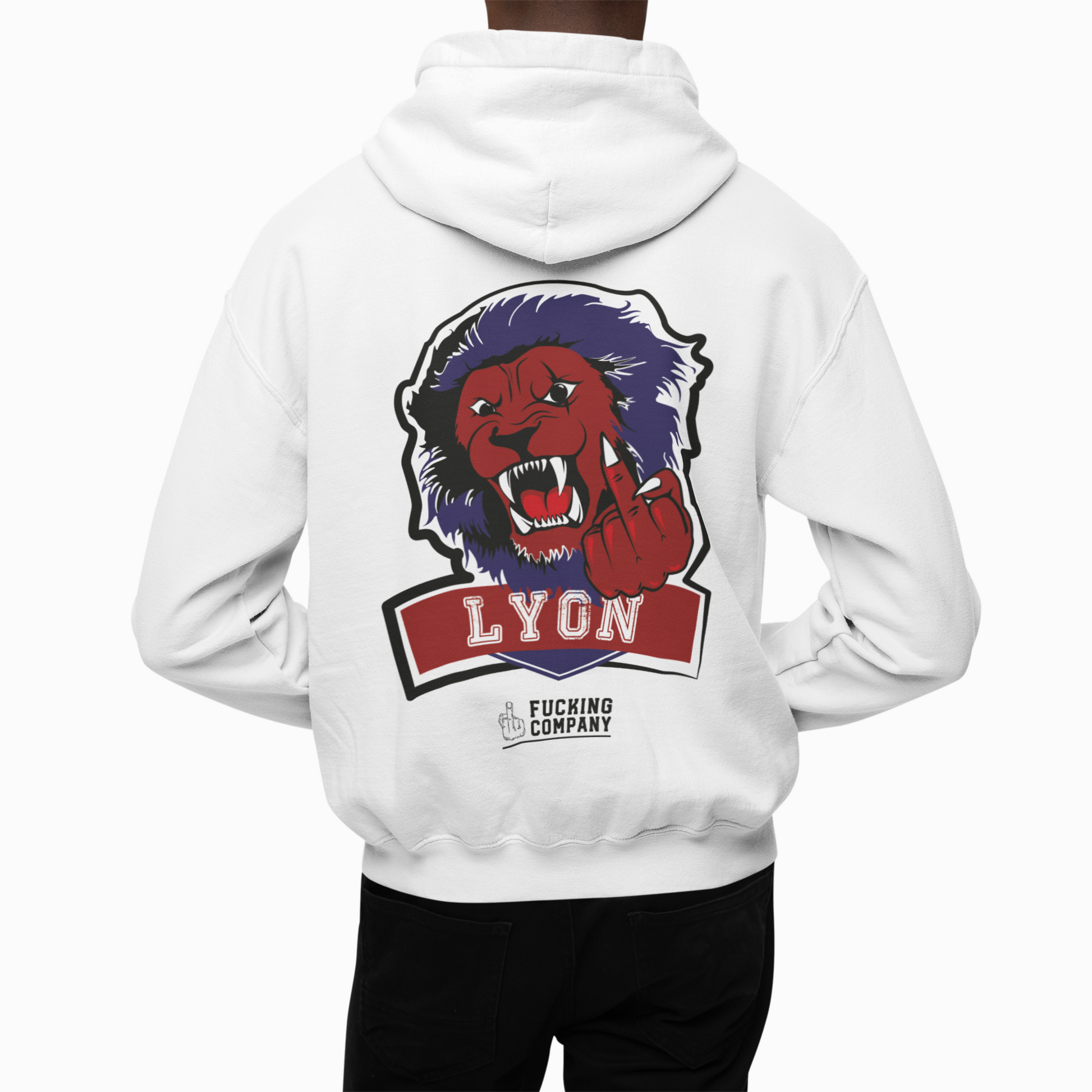 SWEAT SHIRT LYON - BLANC