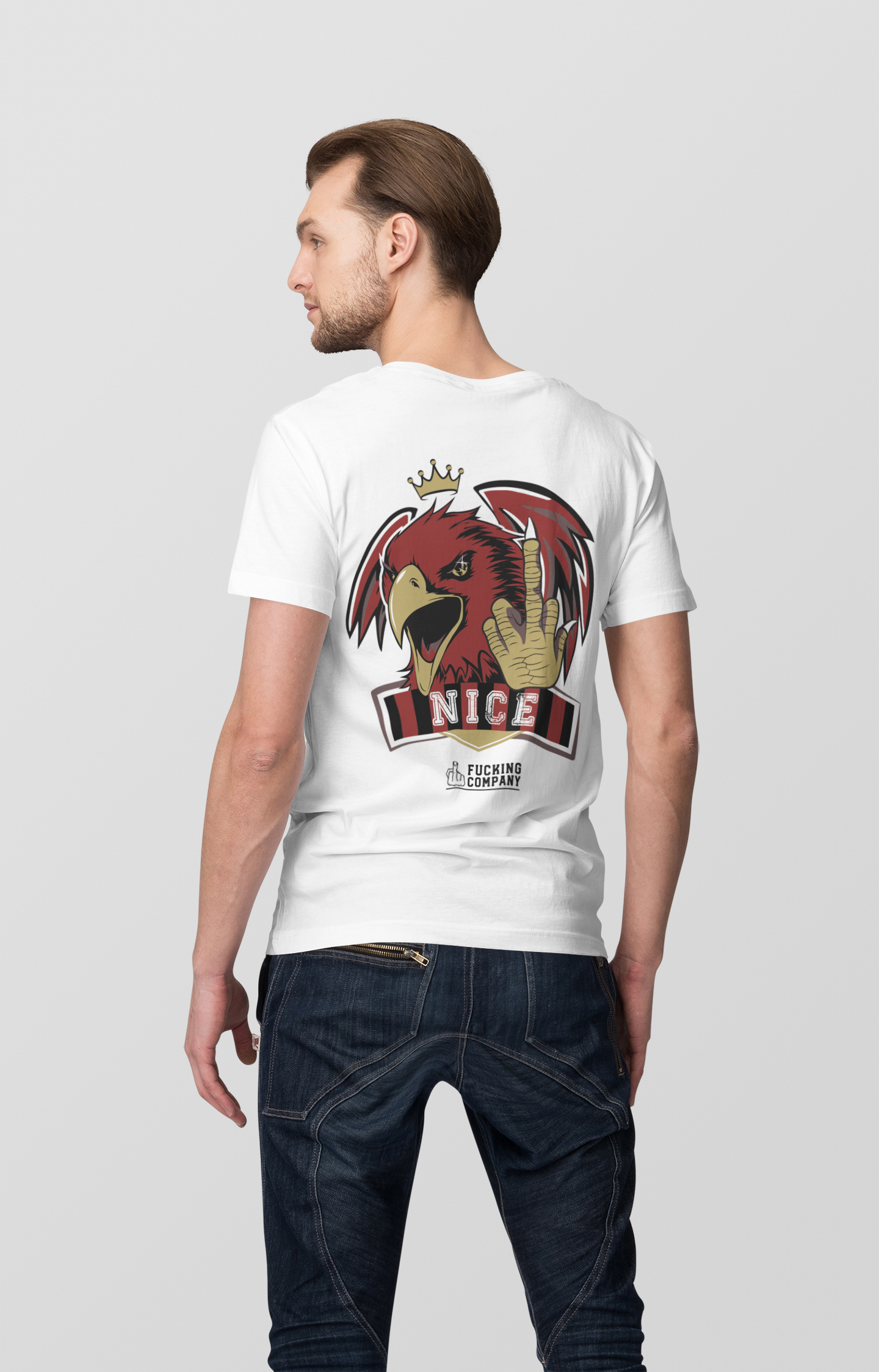 T-SHIRT NICE - BLANC