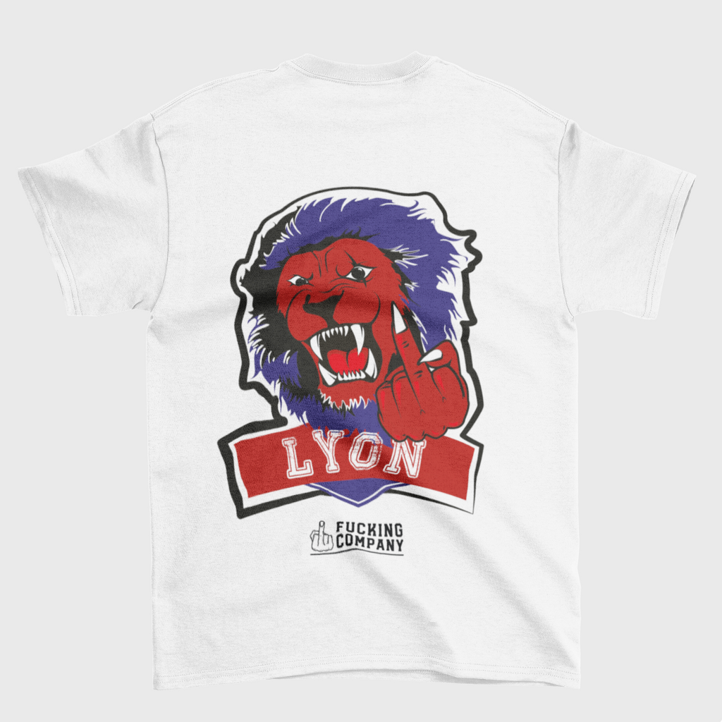T-SHIRT LYON - BLANC